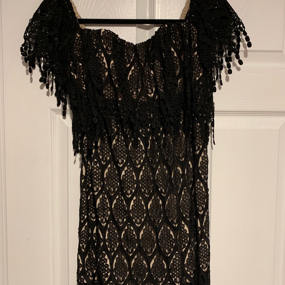 NWT Stone Cold Fox Iowa Mini Dress Black XS/S - Picture 2 of 6